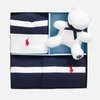 Polo Ralph Lauren Boys' Sleep Suit and Teddy Box Set - Navy - Image 1