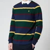 Polo Ralph Lauren Men's Long Sleeve Shirt - College Green Multi - Image 1