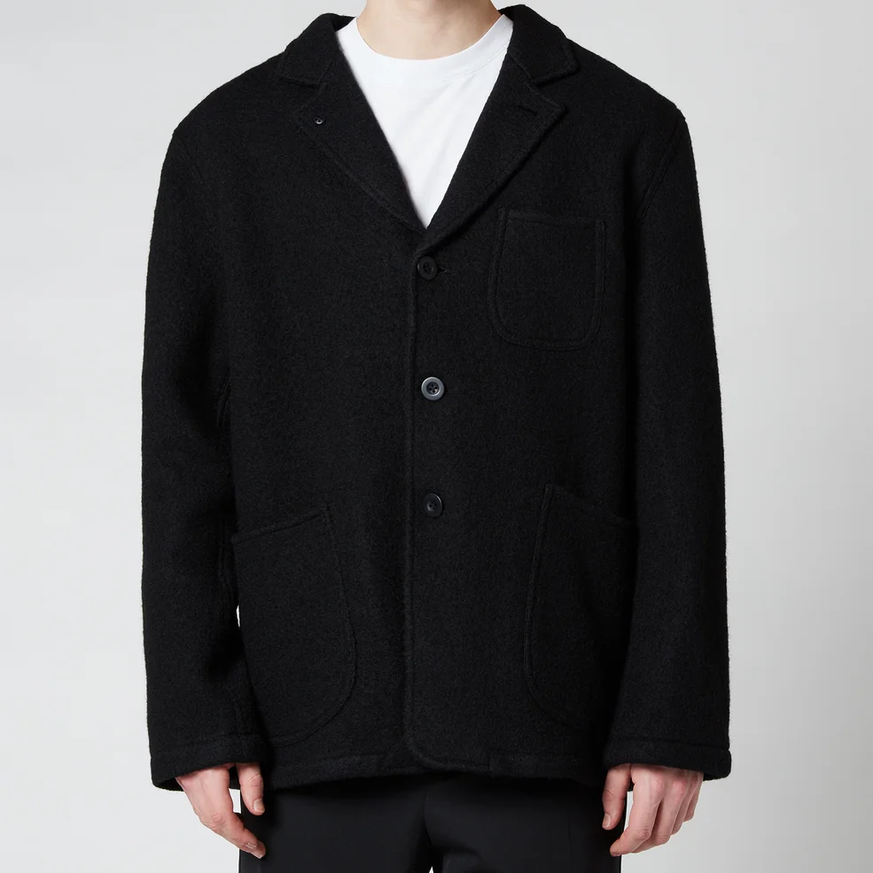 YMC Men's Boiled Wool Scuttlers Jacket - Black Image 1