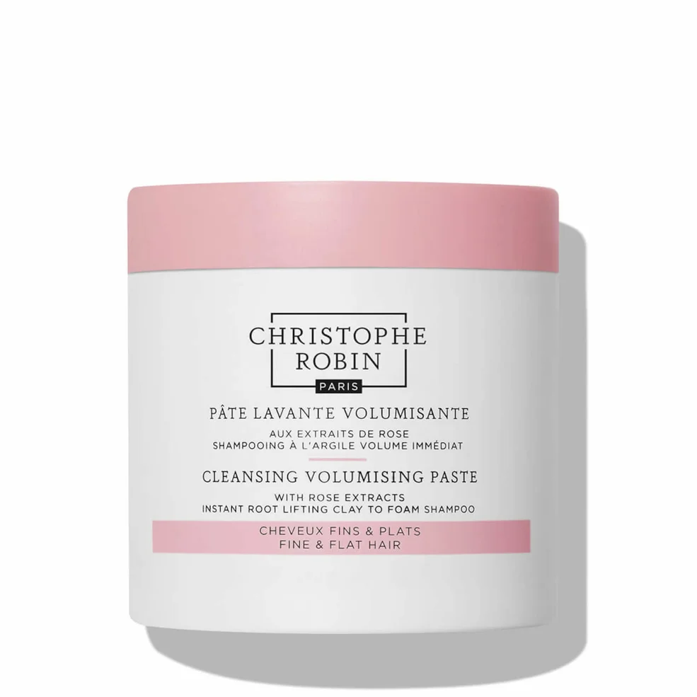 Christophe Robin Cleansing Volumising Paste with Pure Rassoul Clay and Rose 250ml Image 1