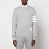 Thom Browne Men's 4-Bar Classic Sweatshirt - Light Grey - Image 1