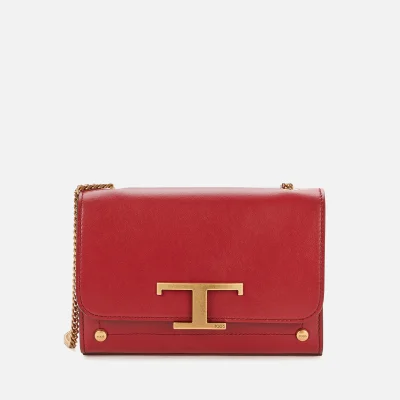 Tod's Women's Micro Shoulder/Clutch Bag - Red Garnet