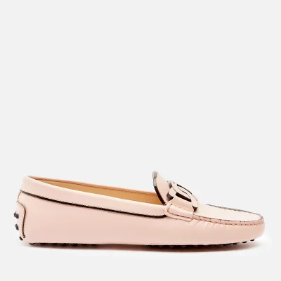 Tod's Women's Gommini Catena Tif Pelle Loafers - Pink