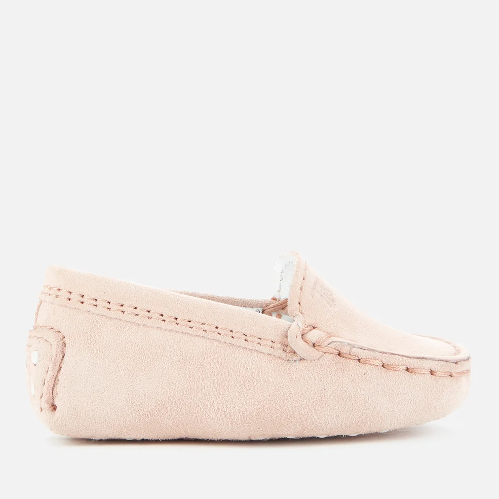 Tod's Babies' Suede Loafers - Pink Image 1