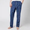 Calvin Klein Men's Sleep Pants - Plaid Purple Night - Image 1