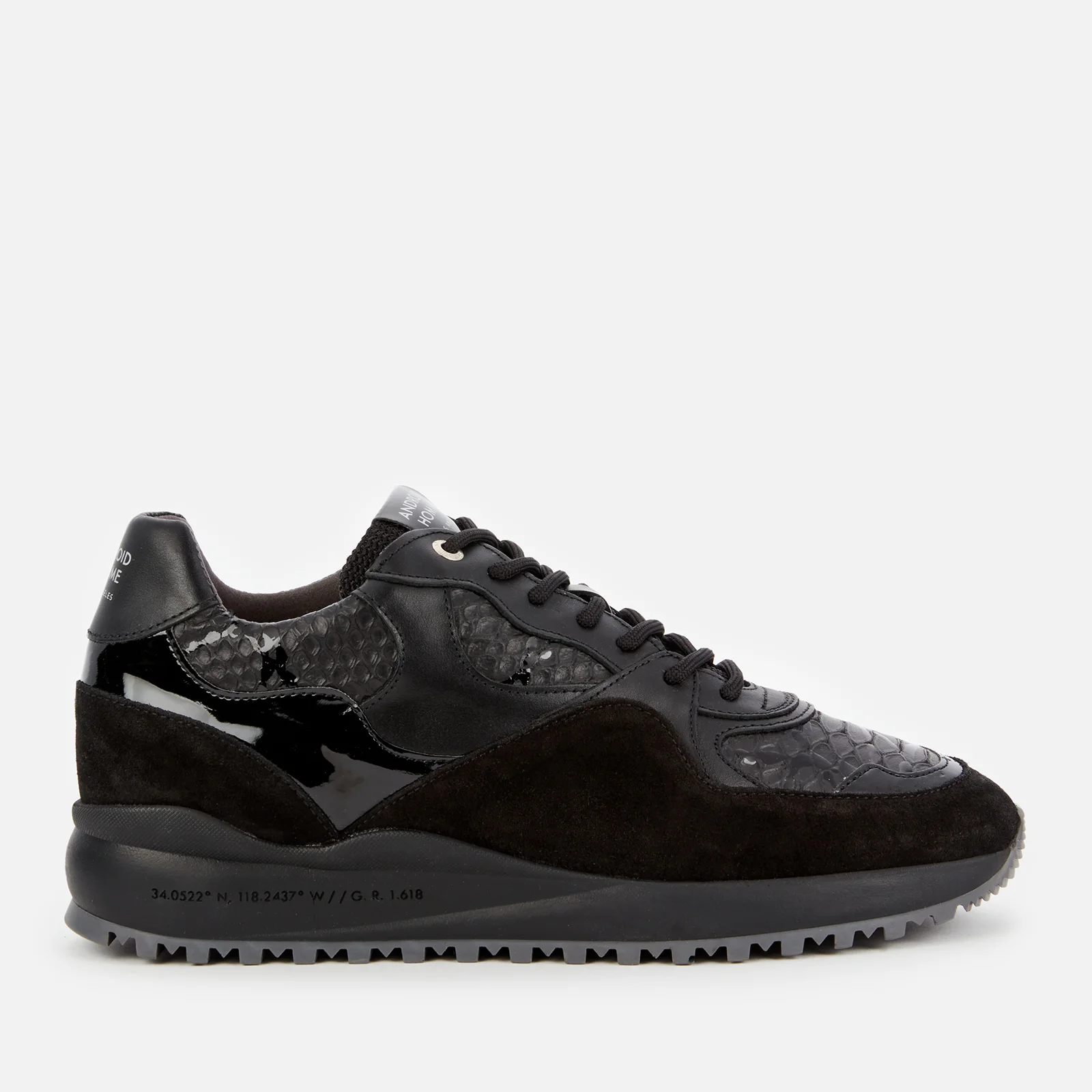Android Homme Men's Santa Monica Gloss Trainers - Black Image 1