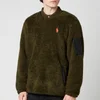 Polo Ralph Lauren Men's Curly Sherpa Sweatshirt - Company Olive - Image 1