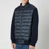 Polo Ralph Lauren Men's Double Knitted Full Zip Jacket - Navy Herringbone - Image 1