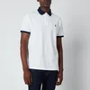 Polo Ralph Lauren Men's Mesh Knit Contrast Collar Polo Shirt - White - Image 1