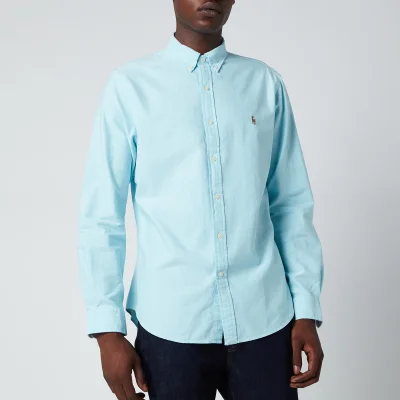 Polo Ralph Lauren Men's Slim Fit Oxford Shirt - Aegean Blue