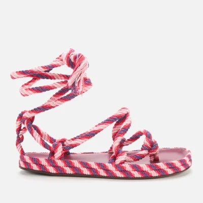 Isabel Marant Women's Erol Rope Sandals - Pink