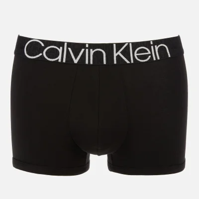 Calvin Klein Men's Logo Trunks - Black