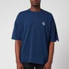 Calvin Klein Men's Crewneck T-Shirt - Lake Crest Blue - Image 1
