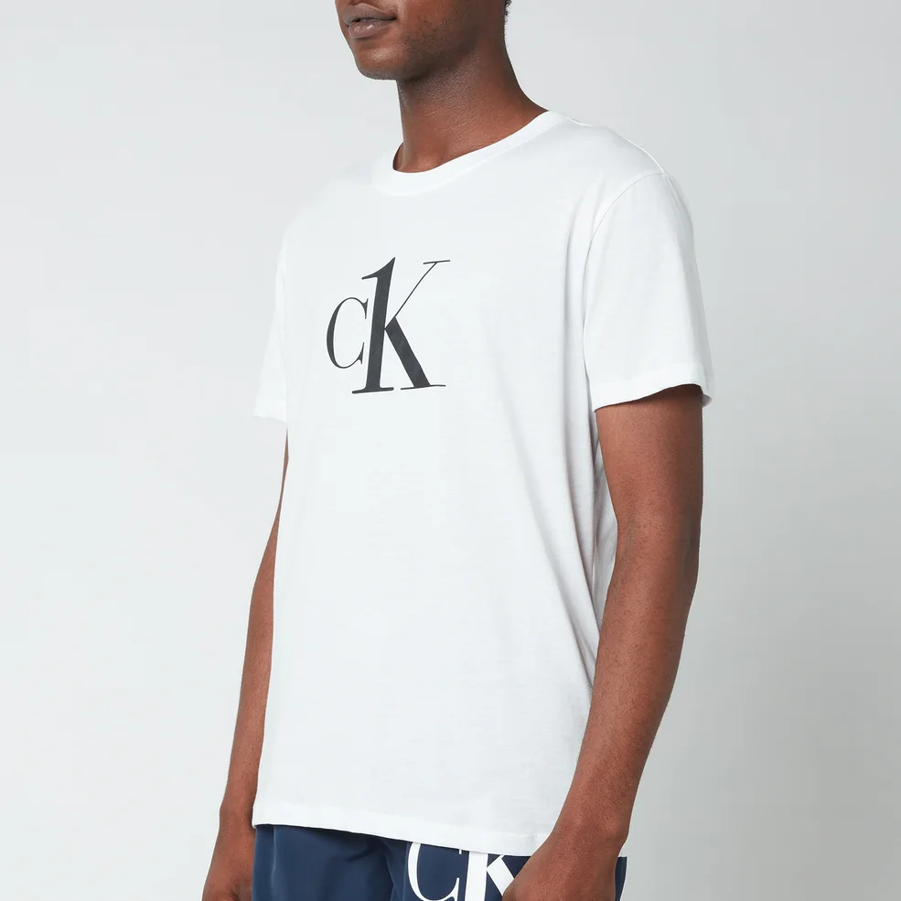 Calvin Klein Men's Relaxed Crewneck T-Shirt - PVH Classic White Image 1