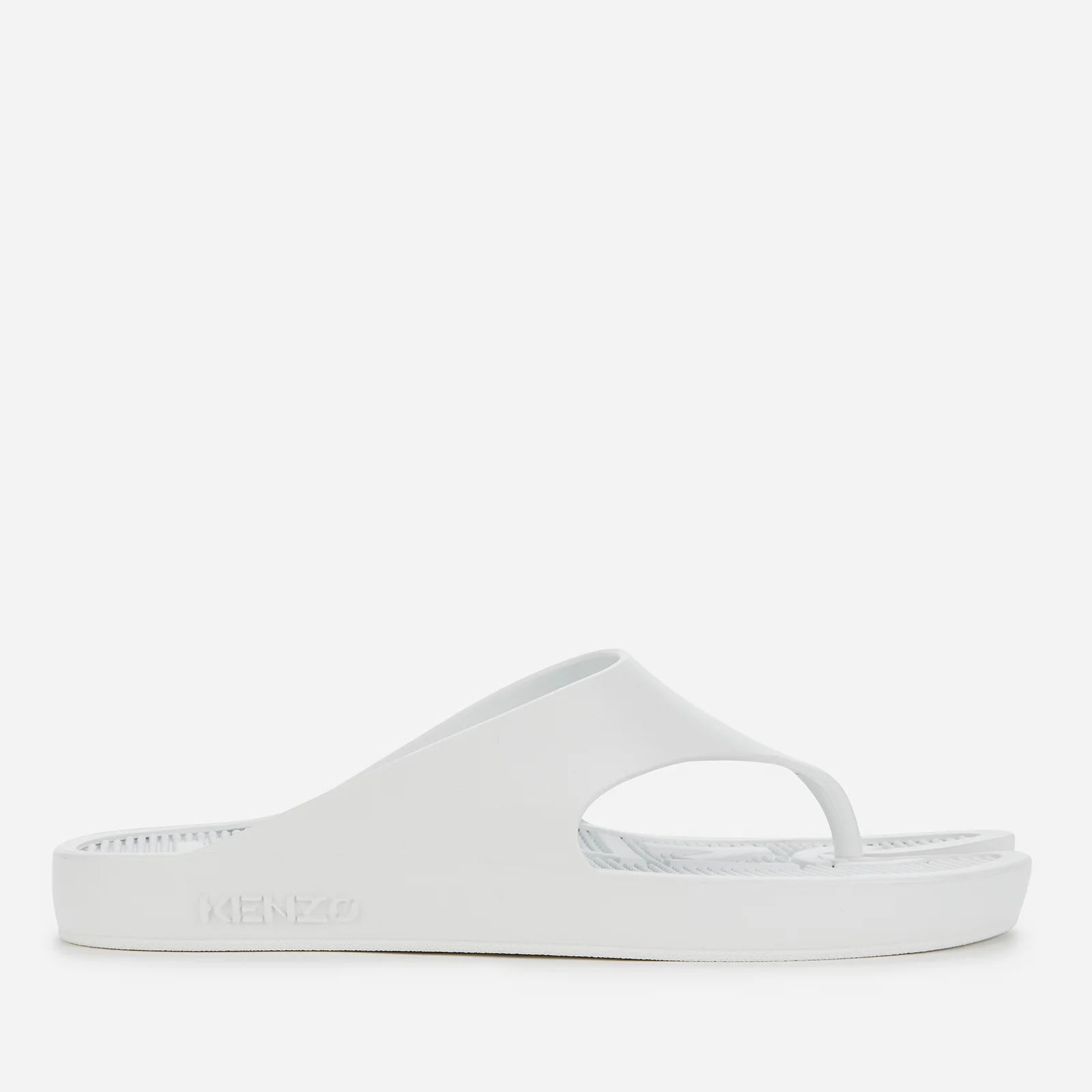 KENZO Women's New Flip Flops - White Image 1