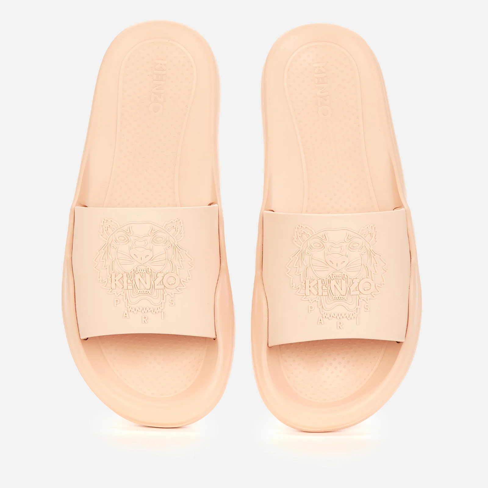 KENZO Women's Tiger Slide Sandals - Peach Image 1