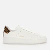 Golden Goose Men's Pure Star Chunky Leather Trainers - White/Leopard - Image 1