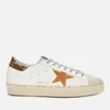 Golden Goose Men's Hi Star Leather Trainers - White/Ice/Brown - Image 1