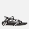 Arizona Love Women's Trekky Fabric Sandals - Vichy Black/White - Image 1