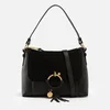 See By Chloé Joan Small Leather and Suede Hobo Bag - Image 1