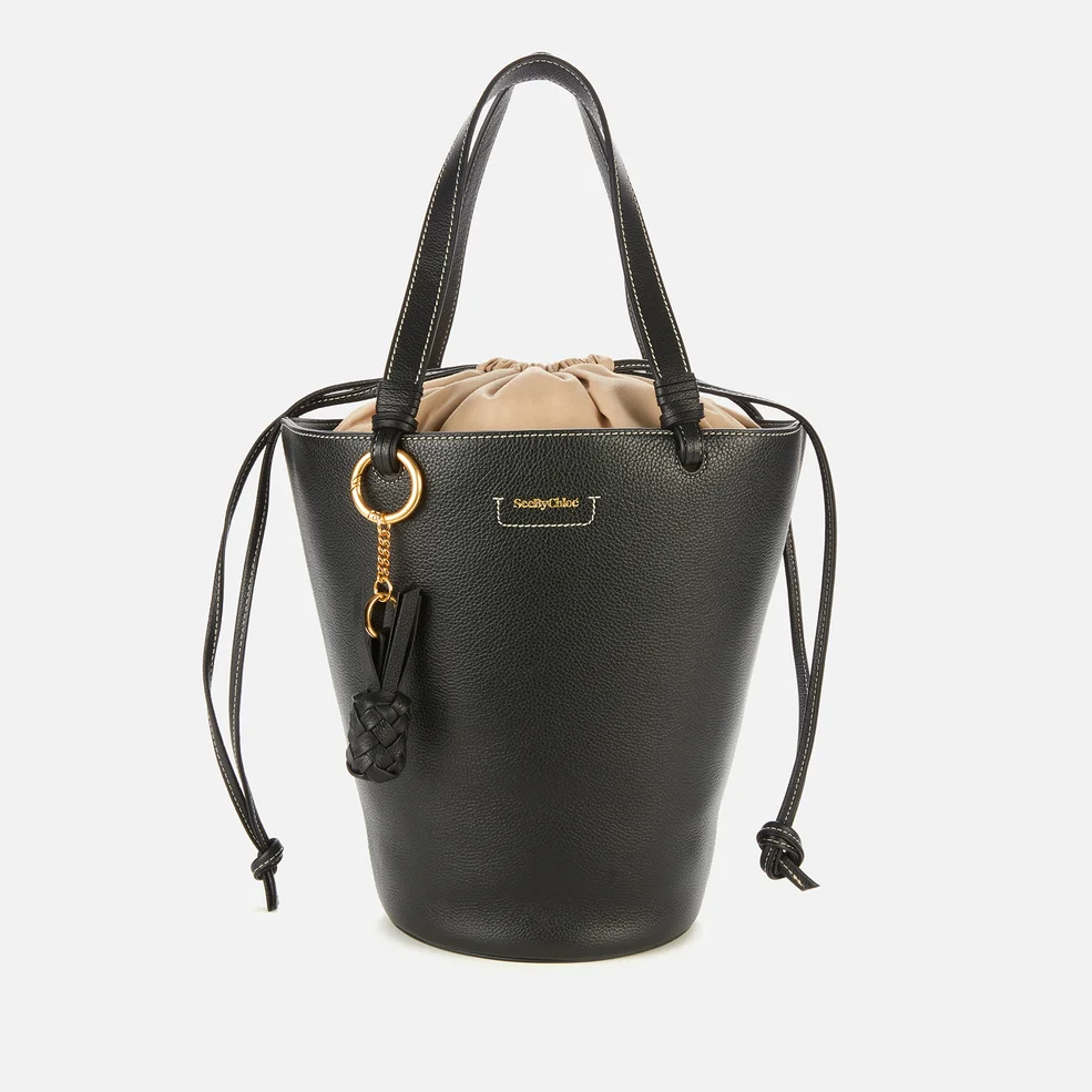 See by Chloé Women's Large Cecilya Bucket Bag - Black Image 1