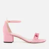 Stuart Weitzman Women's Amelina Chain Block Heeled Sandals - India Pink - Image 1