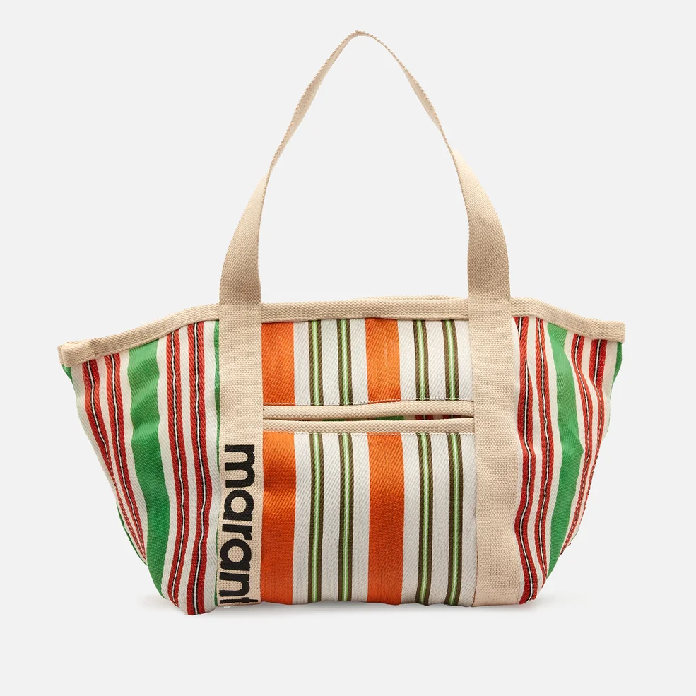 Isabel Marant Women's Darwen Shopper Bag - Light Green Image 1