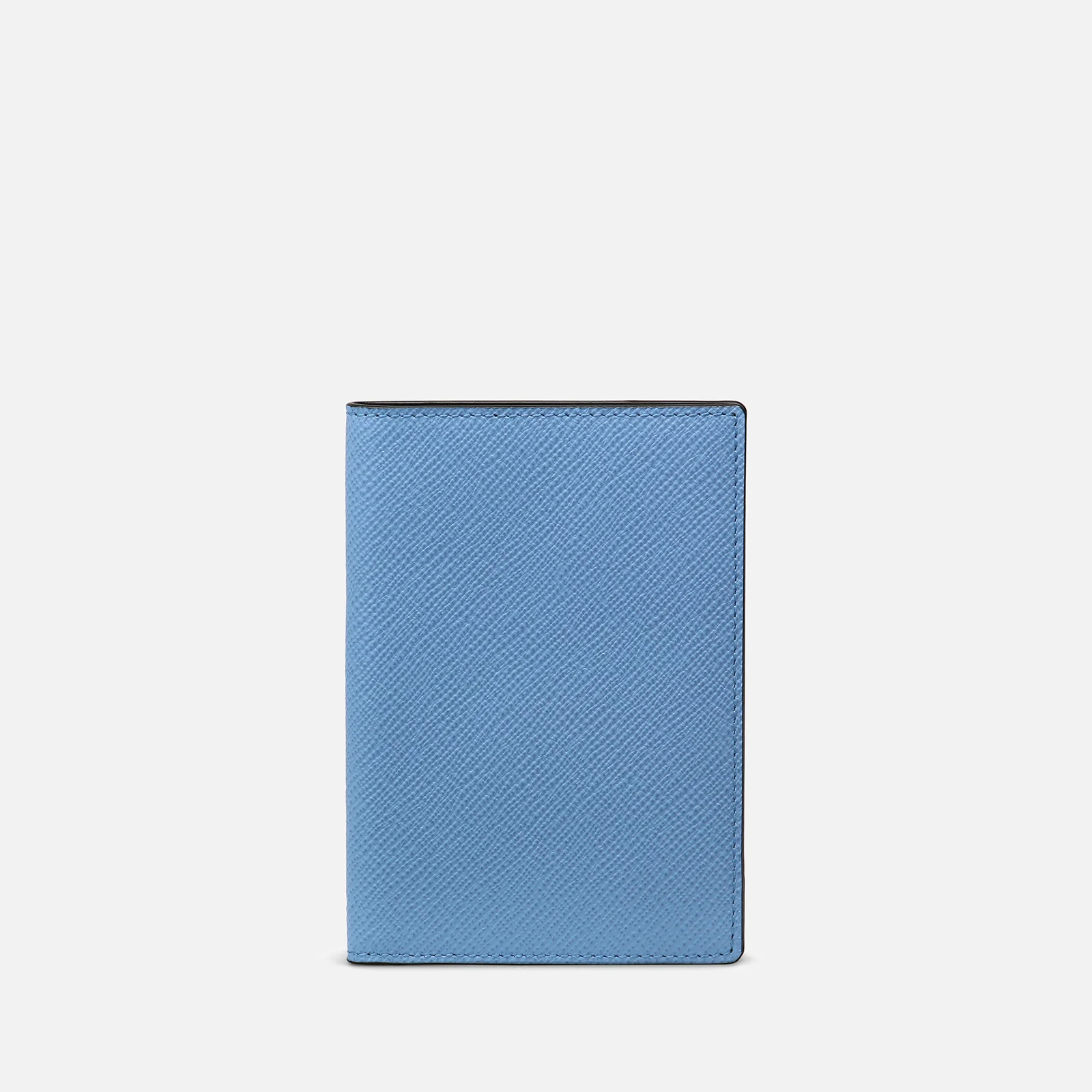 Smythson Women's Panama Passport Cover - Nile Blue Image 1