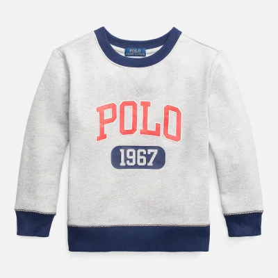 Polo Ralph Lauren Boys' Logo Sweatshirt - Andover Heather