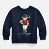 Polo Ralph Lauren Boys' Bear Sweatshirt - Cruise Navy - Image 1