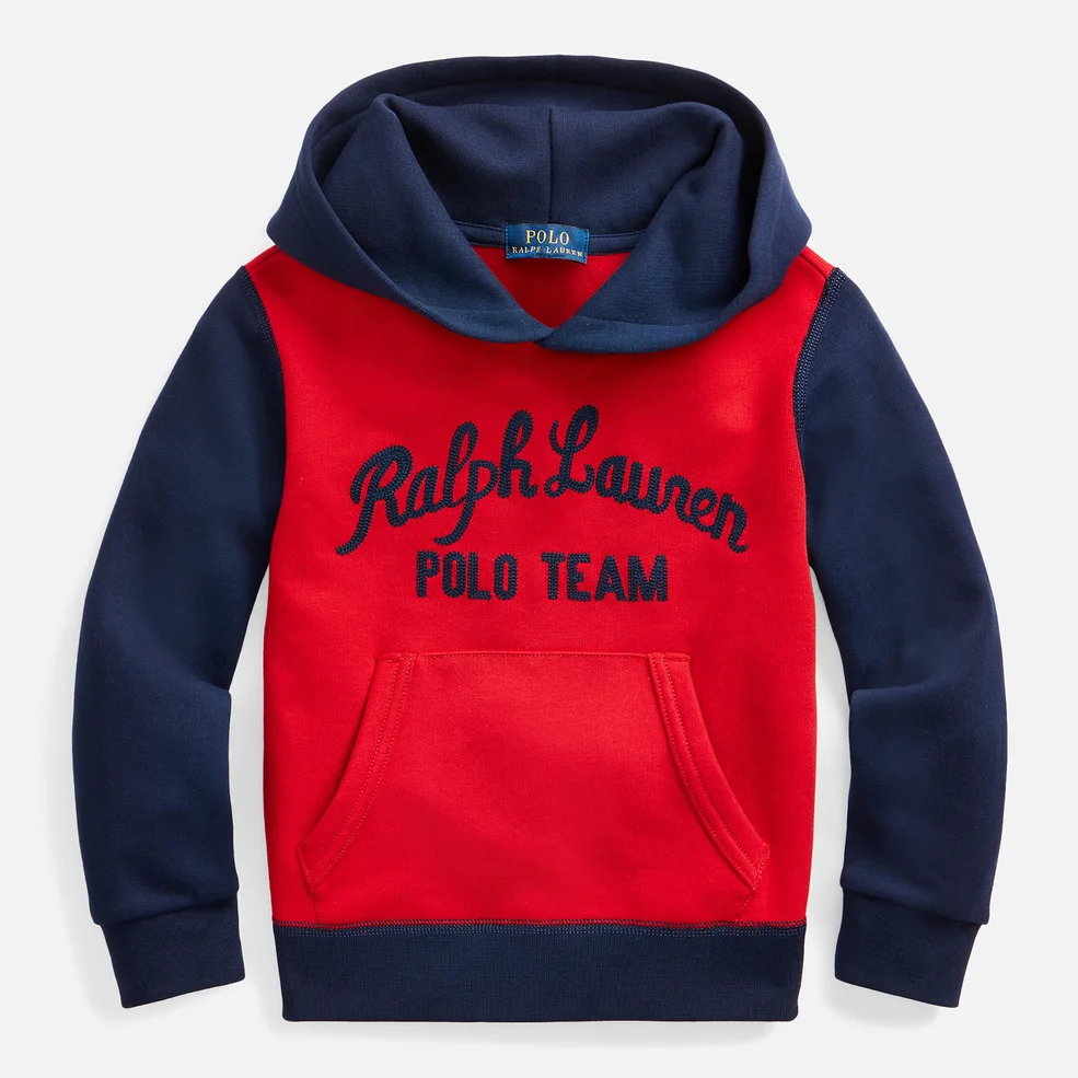 Polo Ralph Lauren Boys' Logo Team Hoody - Polo Sport Red Image 1