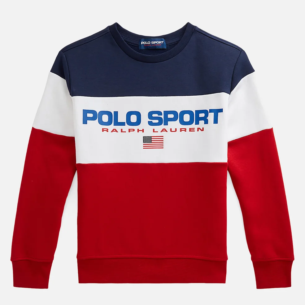 Polo Ralph Lauren Boys' Long Sleeved Top - Red Image 1
