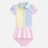 Polo Ralph Lauren Baby Oxford Shirt-Dress - Multi - Image 1