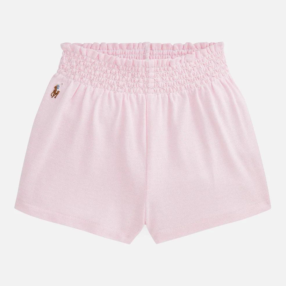 Polo Ralph Lauren Girls' Knitted Shorts - Pink Image 1