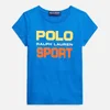 Polo Ralph Lauren Girls' Graphic Logo T-Shirt - Blue - Image 1