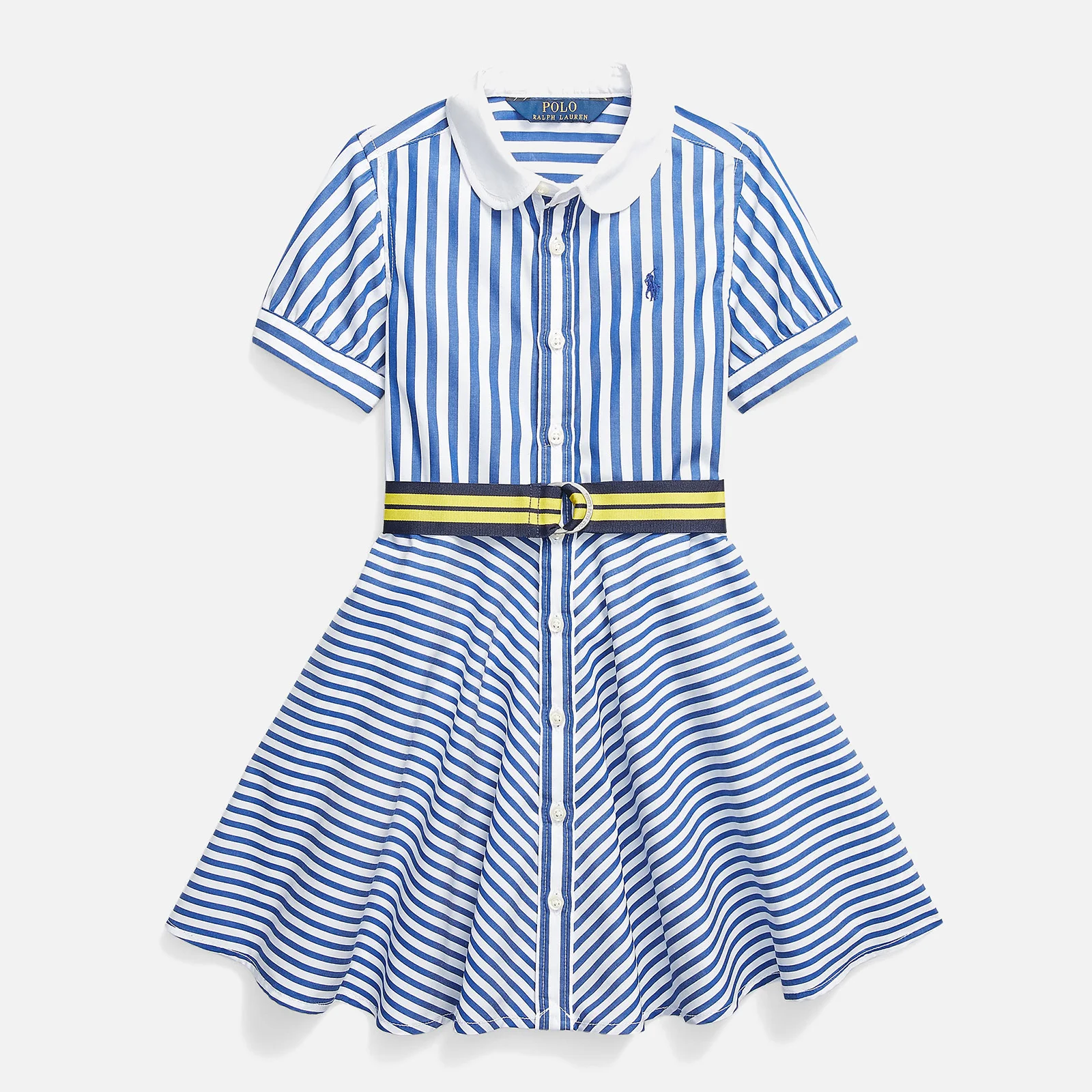 Polo Ralph Lauren Girls' Oxford Shirt-Dress - Blue Image 1