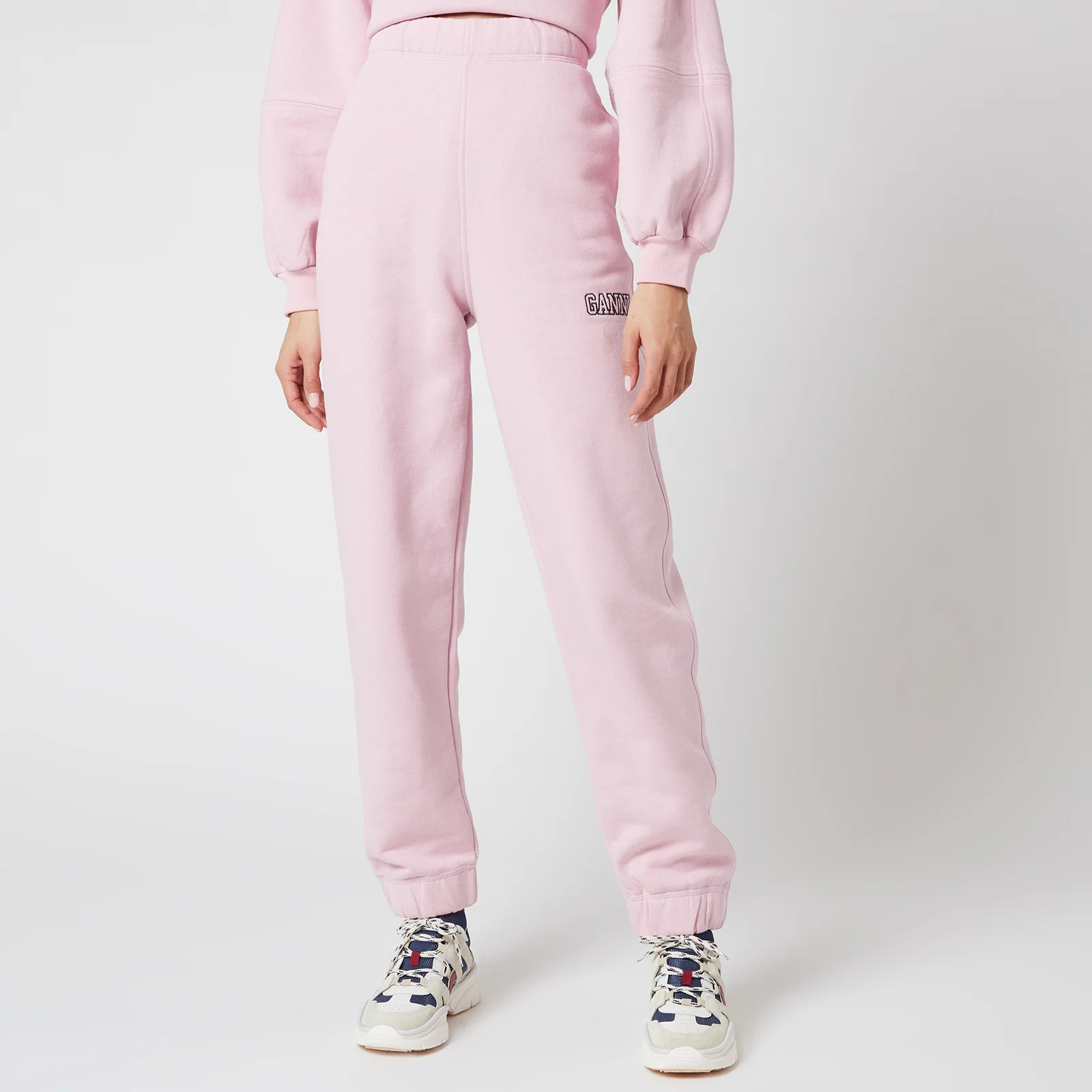 Ganni Women's Software Trackpants - Sweet Lilac Image 1