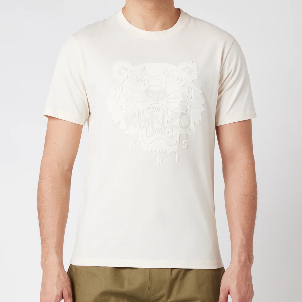 KENZO Men's Icon T-Shirt - Ecru - XL Image 1
