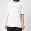 Alexander Wang Women's Short Sleeve T-Shirt with Ombre Puff Print - White - Image 1