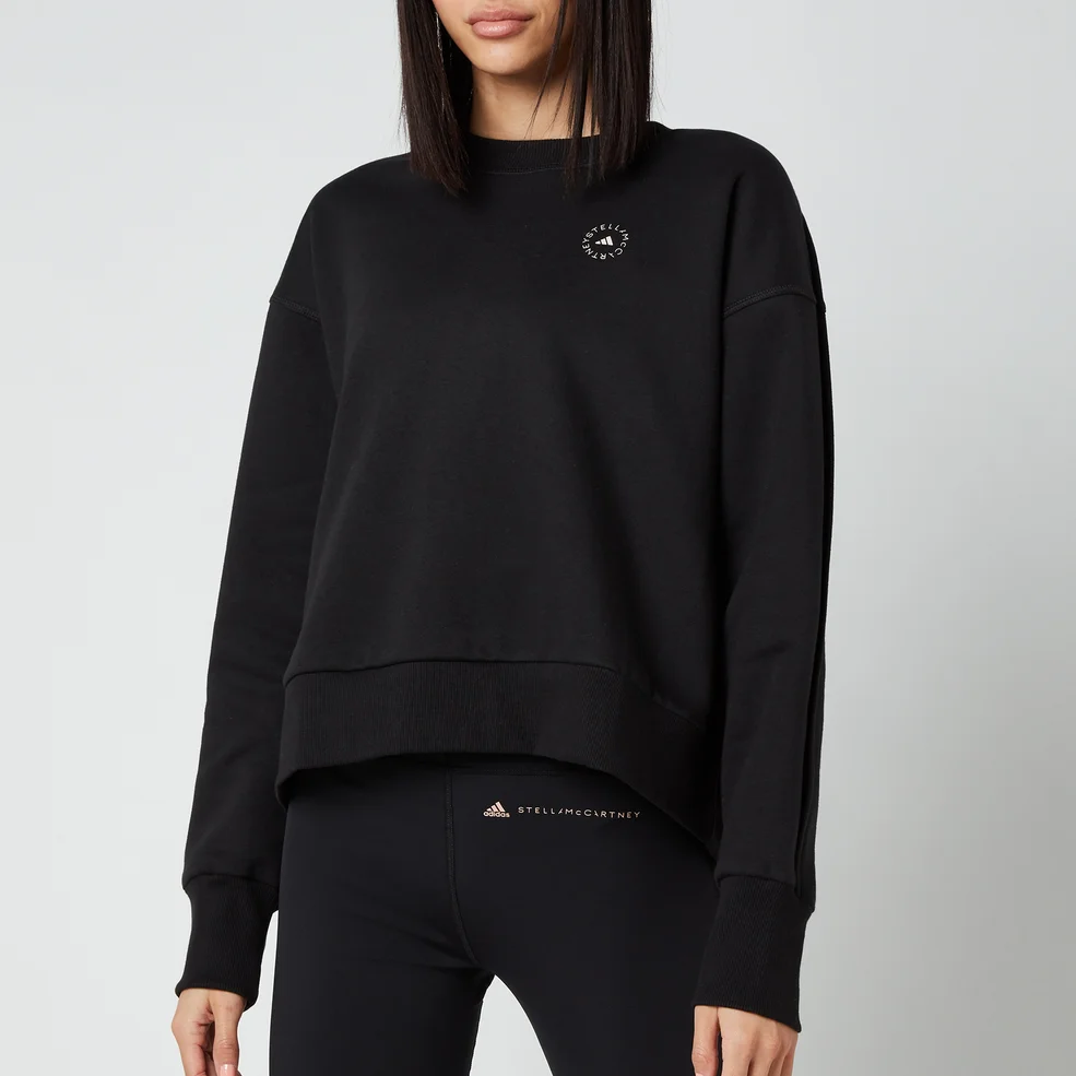 adidas by Stella McCartney Women's Sweatshirt - Black Image 1