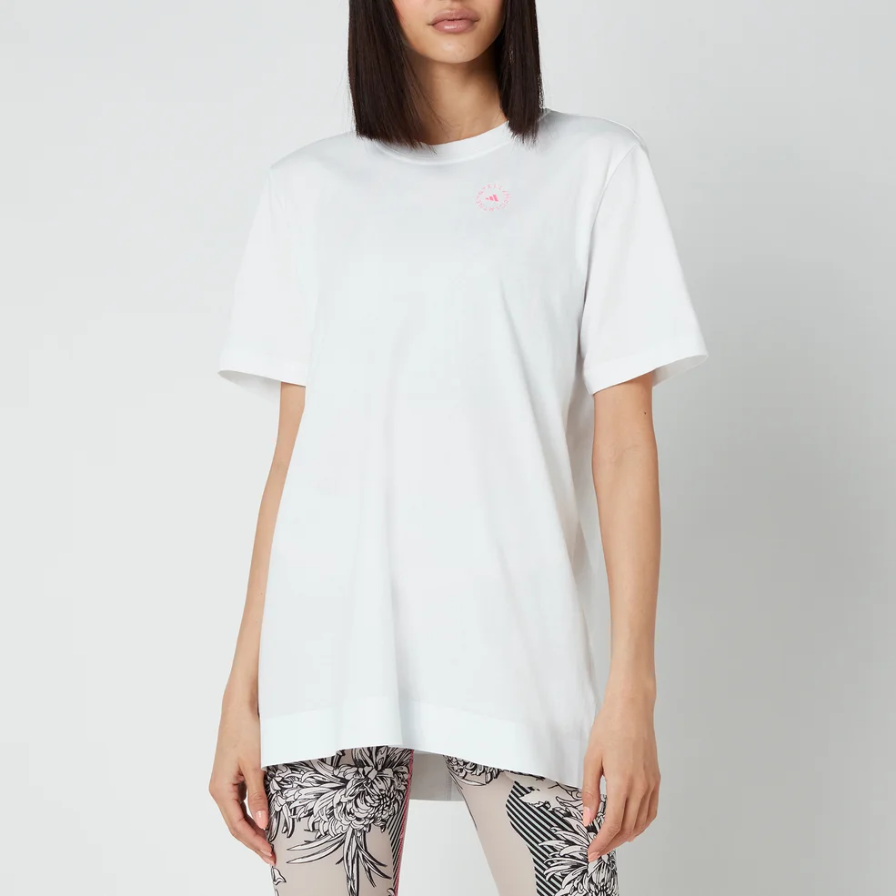 adidas by Stella McCartney Women's Cotton T-Shirt - White Image 1