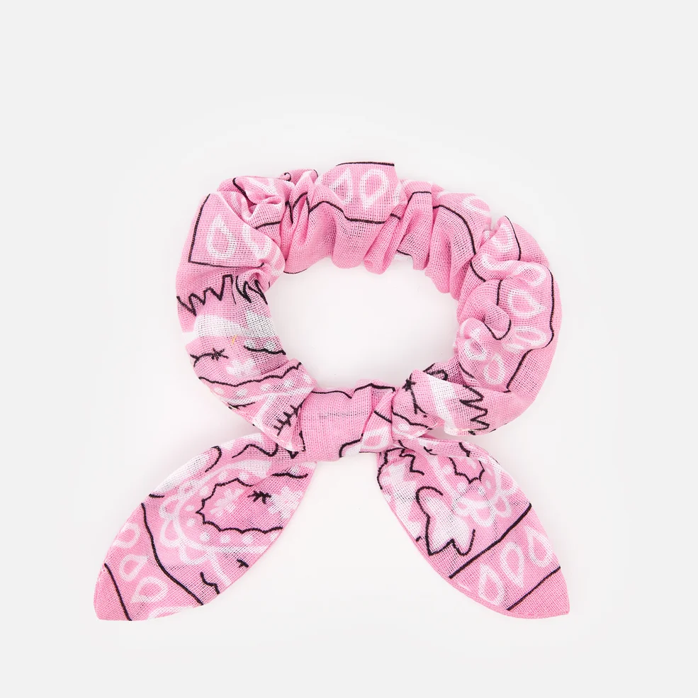 Arizona Love Women's Chouchou Bandana Scrunchie - Pink Image 1