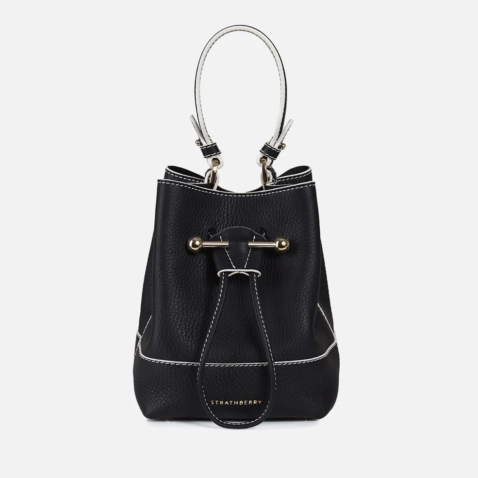 Strathberry Women's Lana Osette Bucket Bag - Black Image 1