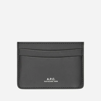 A.P.C. Men's Andre Cardholder - Black