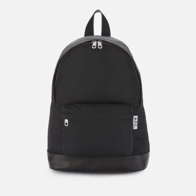 A.P.C. Men's Ultralight Backpack - Black