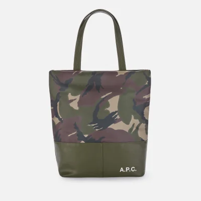 A.P.C. Men's Camden Shopping Bag - Military Khaki