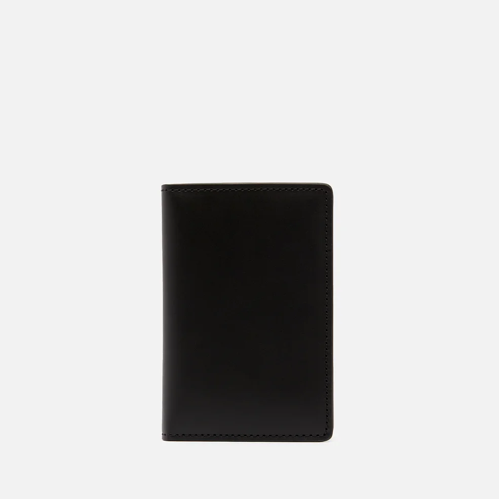Maison Margiela Men's Leather Long Card Holder - Black Image 1