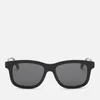 Gucci Men's Acetate Frame Sunglasses - Solid Black - Image 1