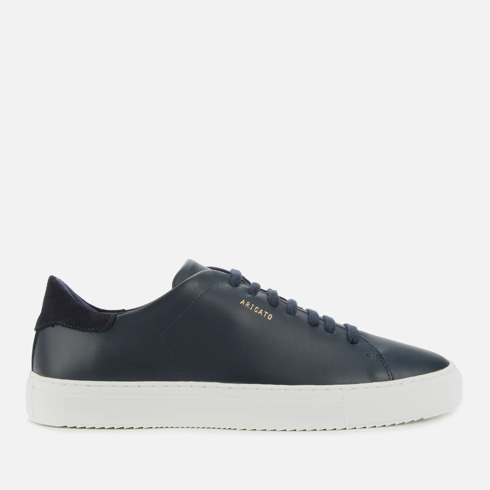 Axel Arigato Men's Clean 90 Leather Cupsole Trainers - Navy Image 1