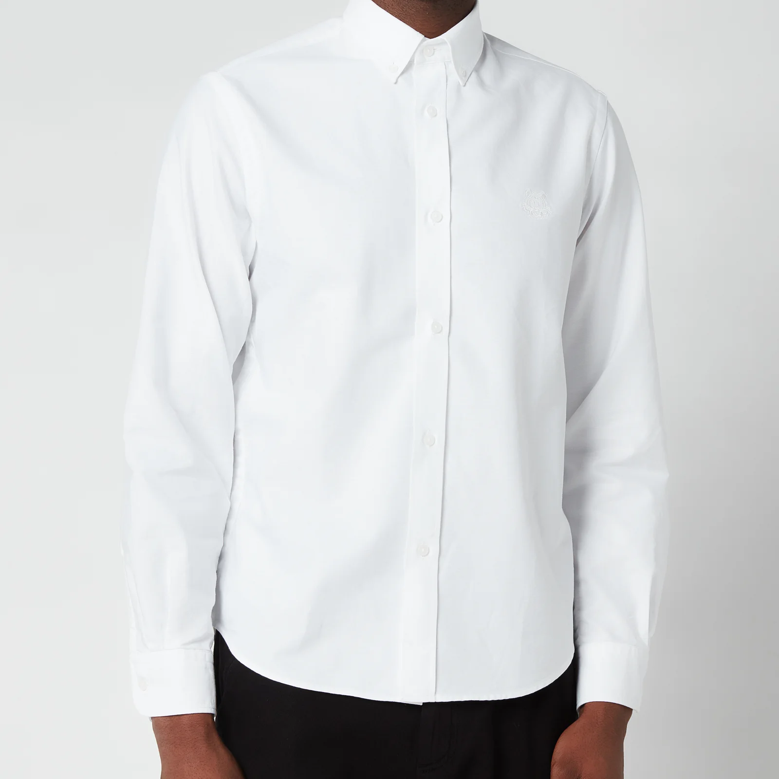 KENZO Men's Tiger Crest Oxford Shirt - White Image 1